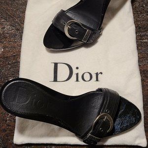 Christian Dior Womens Open Toe Heels